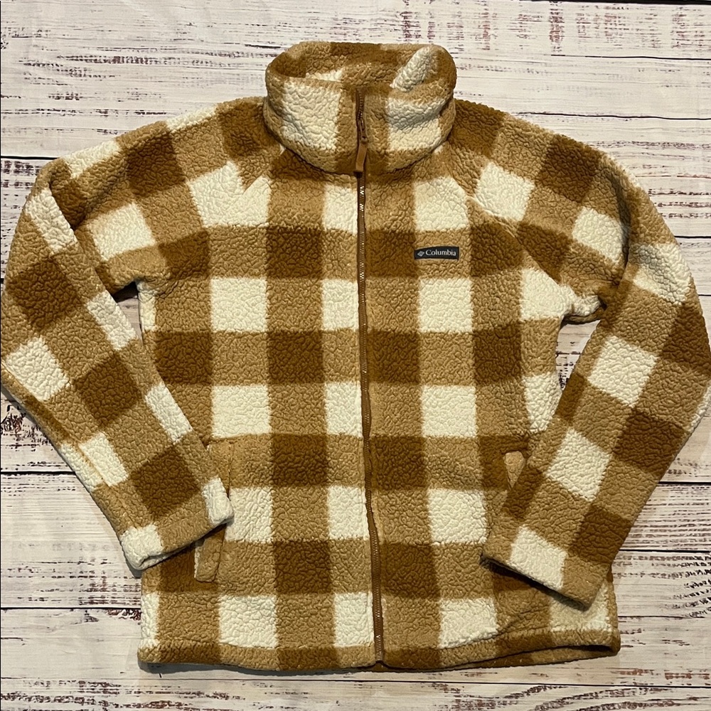 Columbia Women’s Big Timber Peak Sherpa Full Zip Jacket/ Size Medium